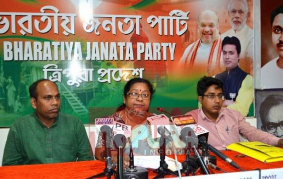 BJP alleged CPI-Mâ€™s nepotism in Tripura Judicial system
